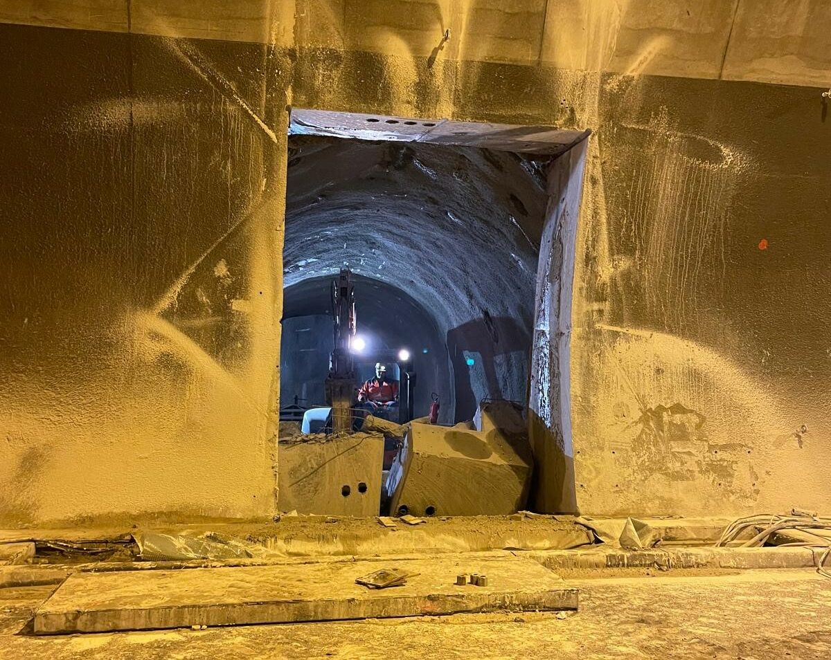 Mehr über den Artikel erfahren DURCHSCHLAG BEIM PROJEKT B39 SCHEMMELSBERGTUNNEL
